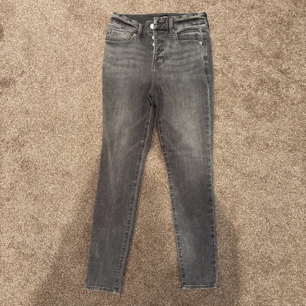 Express Skinny Mid Rise Jeans